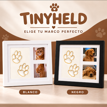 TinyHeld™-Marco de Recuerdo con Huella de tu Mascota